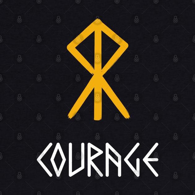 Viking Courage Rune by Neon-Light